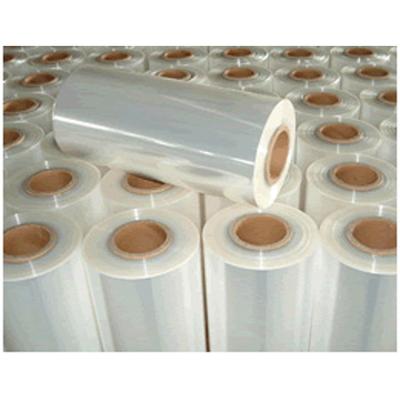 China Hot Sale Customized Moisture Proof POF Plastic Roll Film Packaging Anti Fog Shrinking Film Cross Tied Wrap for sale