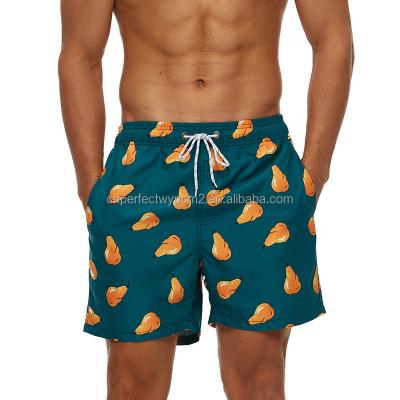 China Anti-Wrinkle OEM Men Swim Shorts Sublimation Fish Texture Breathable Short Rain Beach Shorts Men Swim Shorts Party Print Shorts for sale