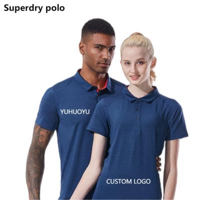 China High Quality Breathable QUICK DRY Custom T-shirt Embroidered Cotton Golf Polo Shirt Logo Polo Shirts Sports Soft Tee T-shirt for sale