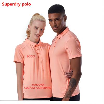 China Soft Sport Gym Embroidered Cotton Polo T Shirts Mens Superdry Custom Polo Shirts QUICK DRY Golf Polo T Shirt for sale