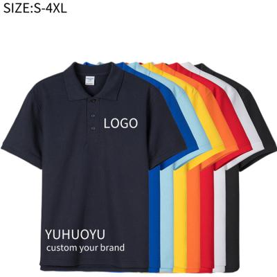 China QUICK DRY Custom Sellers LOGO 4xl 60 Polyester Shirt Printed Sellers Mens T-shirt Mesh Embroidered Golf Golf Shirts for sale