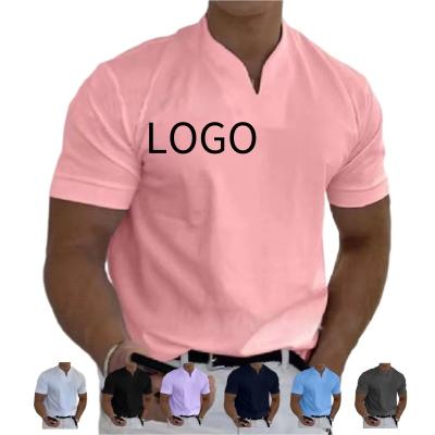 China 2022 Men's Business Gentleman's Business Anti-pilling Short Sleeve Fitness T-shirt Men's T-shirt Short Sleeve Business Gentleman for sale