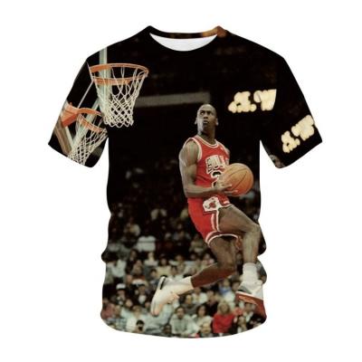 China Matching Anti-wrinkle T-shirt, Michael Chicago 23 T-shirt, Basketball Adults T-shirt for sale