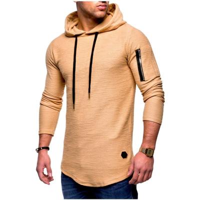 China Custom Logo Printed Plain Blank Sweatshirt Anti-pilling Hoodies Men Cotton Sports Use Gym Mens Hoodies Pullover for sale