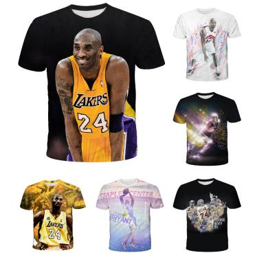 China Anti-Shrink Our Best Black 8 and 24 of Our Black Mamba Men's T-Shirt Commemorate for sale