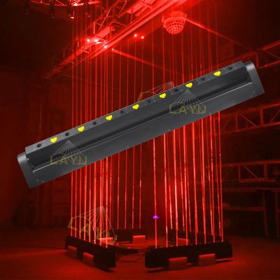 China P08 series or RGB 8 series red green blue moving laser beam 8 head laser light for DJ event show bar disco moving nightclub 108*8.5*18mm for sale