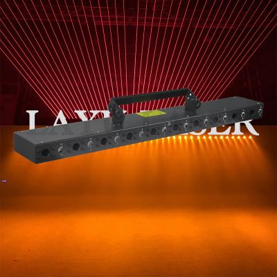 China P15 Concert Series 10 Main Green Laser Curtain RGB Laser Light Beam Dmx Laser Bar RGB Red Light Array Safety Curtain with 10 Main LEDs for sale