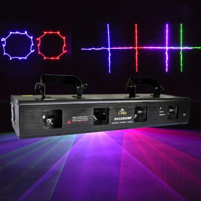 China Programmable Ktv Disco DJ Bar 4 Eyes 0.65W RGB DJ Equipment Stage Lighting For Night Club Indoor Laser Show for sale