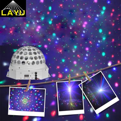 China Wedding/Family Party/KTV/Disco Bar Disco Bar Colorful Crystal Lamp Led Magic Ball Party 2020 24W DJ Stage LED Effect Light Light For KTV Christmas Party Club Bar for sale