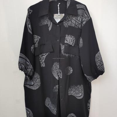 China 2022 fashion breathable fresh style zhengqi oversized shirt dress for spring for sale