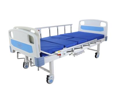 China Manual Easy Operate Outpatient Bed Headboard ABS Beds Best Price Crank Single And Double Crank Manual Beds Hospital Beds for sale