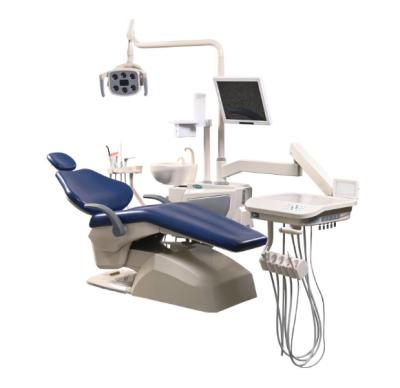 China Cheap Electric Dental Equipment Chair Dentist Treatment Chair Economic Dental Units With CE Certification for sale