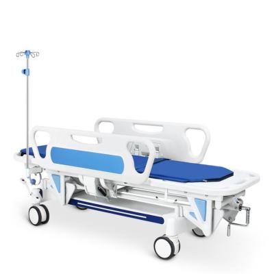 China Patient Transport Stretcher Emergency Transport Hospital Transfer Bed Patient Transfer Car for sale