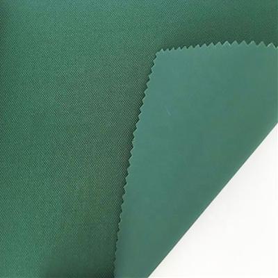 China Tear-resistant 100% Polyester Textile Green PVC Coated Oxford Fabric for sale