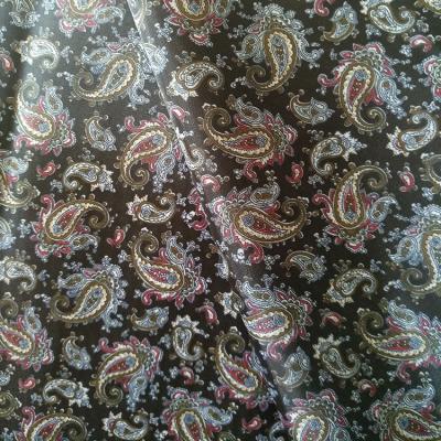 China China Supplier Waterproof Polyester Printed Black Taffeta Fabric For Interlining for sale