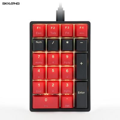 China SKYLOONG Wireless SK21 Numpad---Gateron Optical Switch for sale