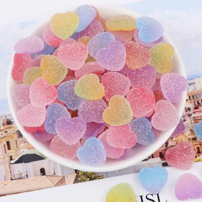 China Multi Shape Kawaii Candy Bear Heart Nail Art Accessories Nail Art Rhinestones Decoration Resin Lollipop Art Bear Charms Sweet Candy Gummy for sale