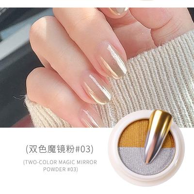 China Nail Charms Nail Art Dazzle Flakes Manicure Polishing Charms Pigment Shimmer Chrome Dust Holographic Nail Jewelry Laser Glitter Nail Powder for sale