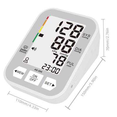 China Hot Selling Blood Pressure Trend Management CE Home Medical Supplies Express BP Digital Blood Pressure Monitor for sale