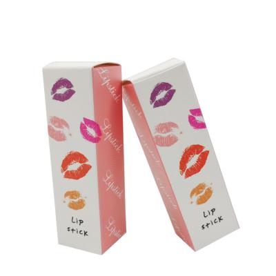 China Recyclable Custom Printing Cardboard Cosmetic Boxes For Lipstick Makeup Gift Packaging for sale