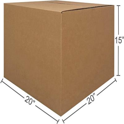 China Customed Durable Strong Cardboard Boxes For Clothing Food Packaging And Mailing And Shipping In Different Size for sale