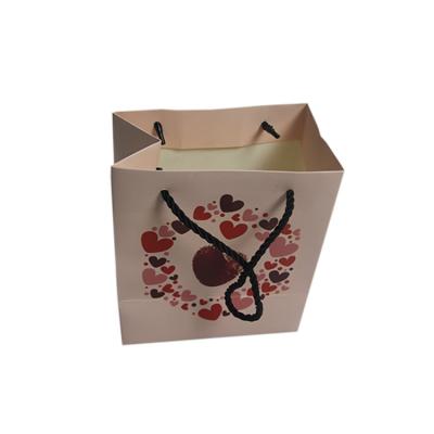 China Wholesale custom print your own logo paper shopping bags with handle for sale