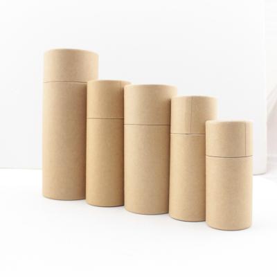 China Kraft Paper Tube Packaging , Food Grade Cardboard Cylinder Container For Tea for sale