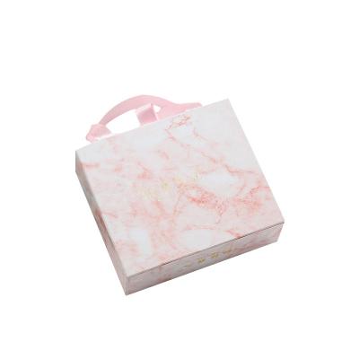 China Custom Eco Friendly Offset Printed Slide Drawer Rigid Packaging Box with Ribbon for sale