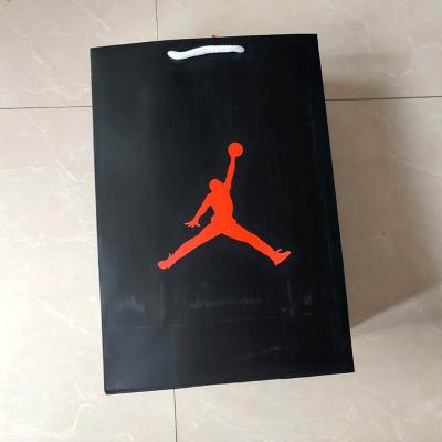 China Wholesale Custom Printed Jordan Paper Bags for Sneakers Shoe Clothes for sale