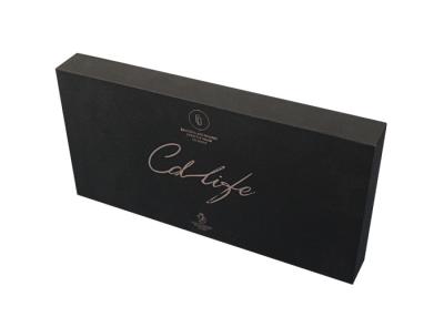 China Customizable Kraft Paper Boxes With Lids Hot Foil Stamping FSC for sale