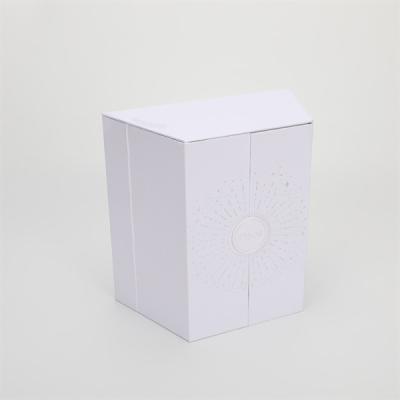 China ISO white finish Lift Off Lid Box , Cardboard Small Tuck Top Boxes for sale