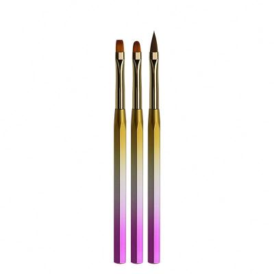 China Nail Art Beauty Salon Complete in NABS007 Feature Manufacturer Sale Gradient Brush for Nail Art for sale