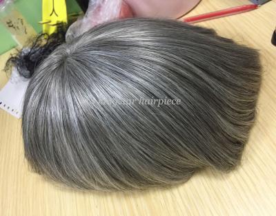 China Wholesale KS-Q6350%G Human Hair Wig Hairpiece Replacement System Q6 Core 100% Hair for sale