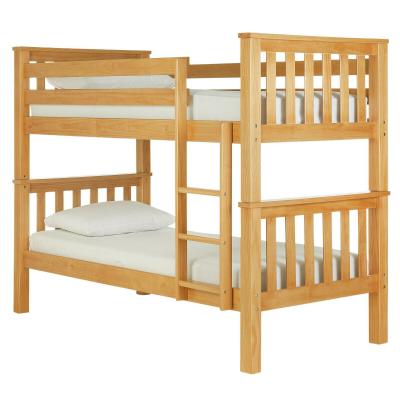 China British Hot Selling Modern Kids Single Single Over Single Wood Bunk Beds for sale