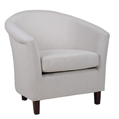 China Lounge Chairs Fabric Modern Upholstered Single Lounge Tub Sofa Chair for sale