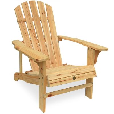 China Multi Colors Outdoor Modern Beach Adirondack Solid Wood Wooden Chair for sale