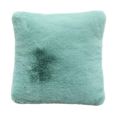 China Wholesale Anti-static Soft Cygnus Polyester Faux Fur Rabbit Fur Super Soft Shaggy Decorative Pillow Cover for sale