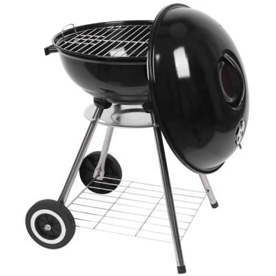 China Trolley 18 Inch Charcoal Stove grill Enamel outdoor barbecue grill for sale