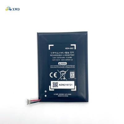 China Rechargeable Li-ion XWD 3.8V 3570mah Battery For Nintendo Switch Lite HDH-003 Game Battery for sale