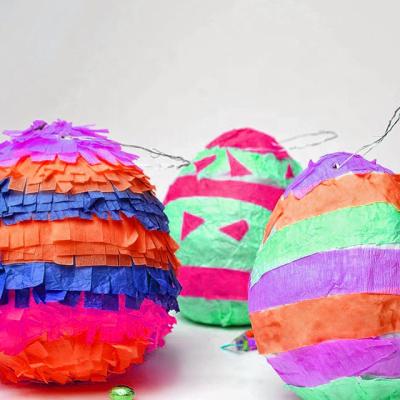 China 2022 High Quality Manufacturers Wholesale Artificial Bunny Egg High Quality Animal Pinata Easter Decoration Pinata for sale