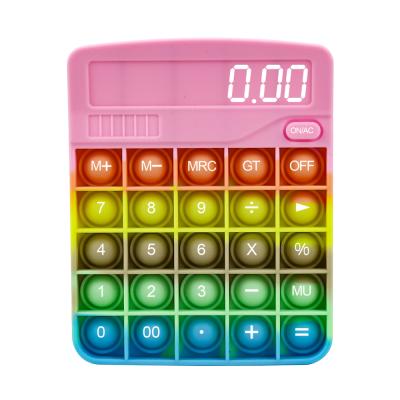 China Funny Educational Calculator Push Designed By Toy Newly He Bubbles Sensory Poppings His Busy Person Toy Set for sale