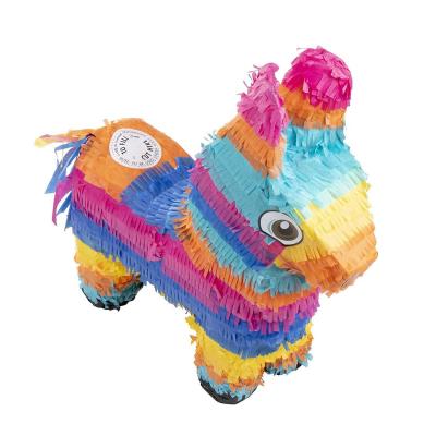 China High Quality Party Supplies Mini Unicorn Kids Pinata Customized Paper Decoration Donkey Pinata Custom Made for sale