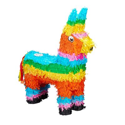 China High Quality Custom Kids Toys Mini Donkey Pinatas Halloween Pumpkin Spider Folding Designs Unicorn Pinata With Hanging Buckle for sale