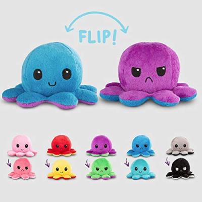 China Toy Kids Girlfriend Soft Gift Octopus Plush Toy Octopus Drop Ship Play Or Decoration Furry Reversible Lovely Stuffed Toys Octopus Plushie Reversible for sale