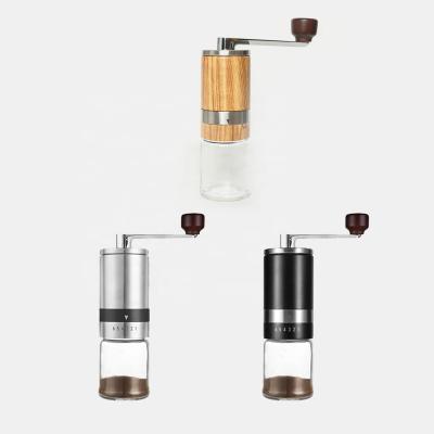 China Viable best price spice grinder 38mm blade burr comandante ditting pointed conical coffee grinder with varable colors for sale