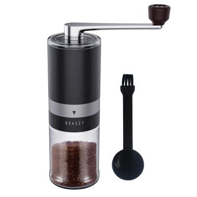 China Viable Professional Burr Mill Hand Crank Utensil Coffee Bean Grinder Mill For Espresso Conical Turkish Brew for sale