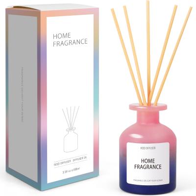 China Sustainable Professional Multiple Scents Pure Essential Oil Aromatherapy Aroma Reed Diffuser For Office Gift Sets for sale