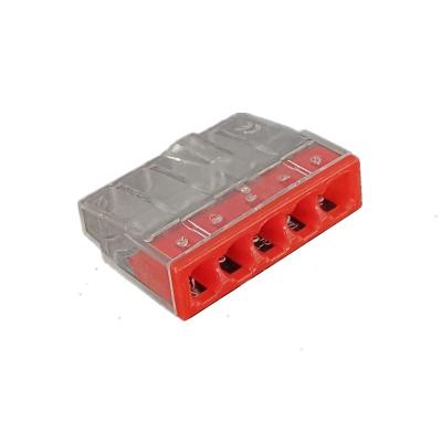 China Nylon+copper 2273-205 for Solid Core Mini Cable Connector Quick Connector Wire Connectors Types for sale