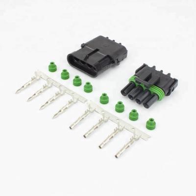 China METRI-PACK Automotive Delphi Weather Pack Connector Kits for sale