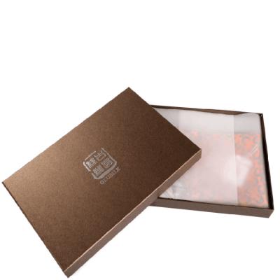 China Biodegradable Custom Logo Printing Customized T Shirt Paper Packaging Box With Free Sample for sale